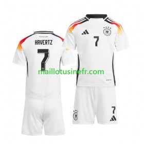 Maillot de Foot Allemagne Havertz 7 Domicile UEFA EURO 2024 - Enfant
